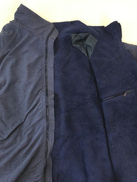 古着 90s USA製 LANDS' END 「Squall Jacket」 フリース ライナー