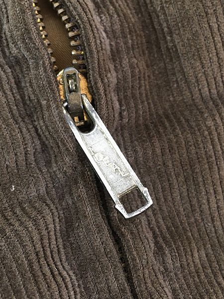 古着 古着 70s Sears パデッド キルティング ライナー ヘチマ襟 コーデュロイ ファラオ ジャケット コート XL TALL  70s Sears パデッド キルティング ライナー ヘチマ襟