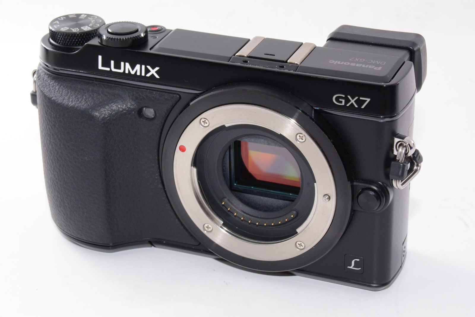 外観特上級 パナソニック ルミックス ボディ ブラック DMC-GX 7