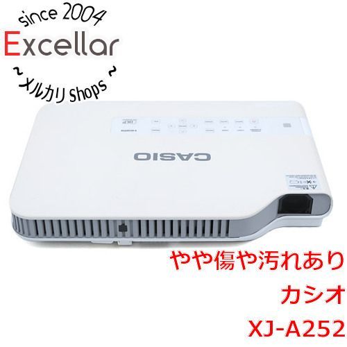 [bn:12] CASIO グリーンスリム プロジェクター XJ-A252 本体のみ