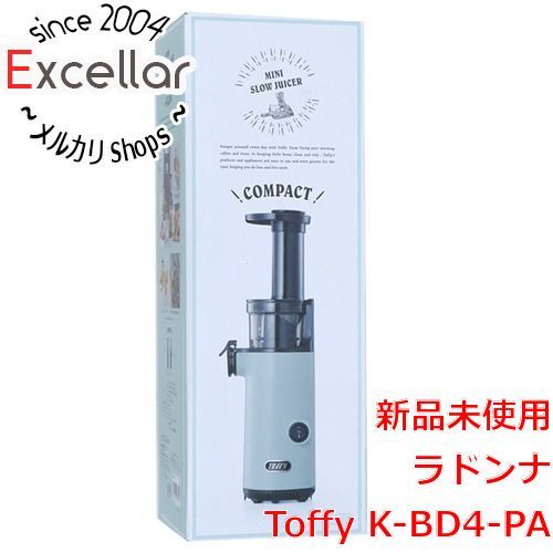 bn 13 箱きず やぶれ ラドンナ ミニスロージューサー Toffy K-BD 4-PA ペールアクア