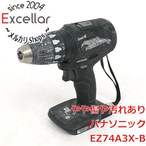 bn 6 Panasonic 充電ドリルドライバー 本体のみ EZ 74 A 3 X B 黒 本体汚れ