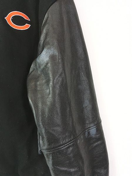 古着 90s Chalk Line NFL Chicago Bears ベアーズ 本革 レザー