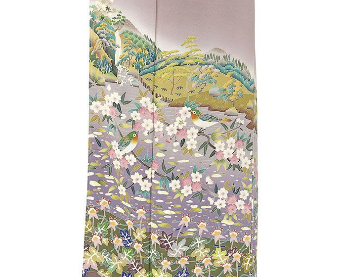 色留袖 未使用 正絹 加賀友禅 南野萌仙作 古池に桜 身丈160cm 裄丈65.5cm 揚羽蝶 一つ紋 未着用 美品 新古品 未使用品 着物 フォーマル レディース f4092 色留袖 未使用 正絹 加賀友禅 南野萌仙作 古池に桜 身丈160cm 裄丈65.5