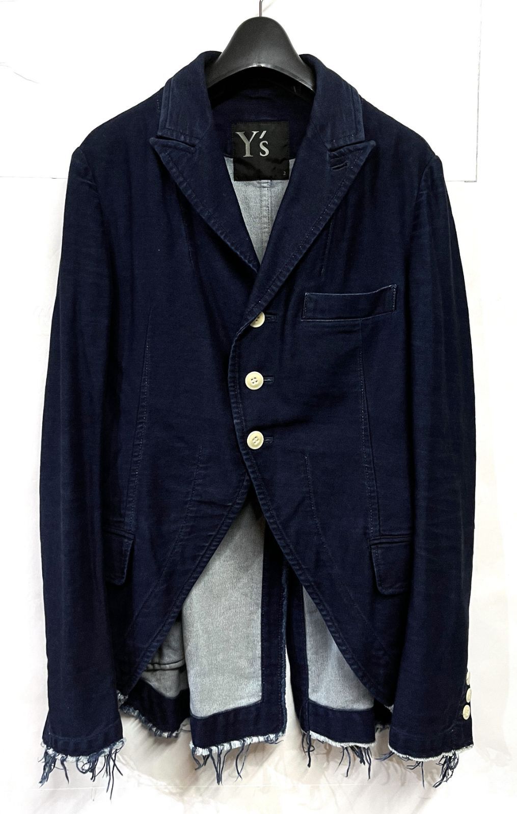 Yohji Yamamoto Y's｜ヨウジヤマモト ワイズ デニム セットアップ 燕尾