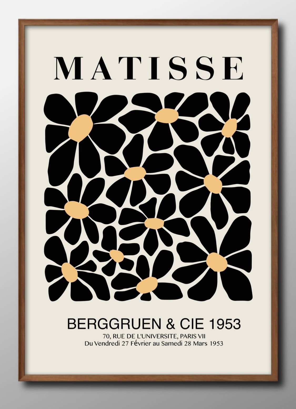 14988アンリ マティス フラワー 花 A3 サイズ ポスター アート