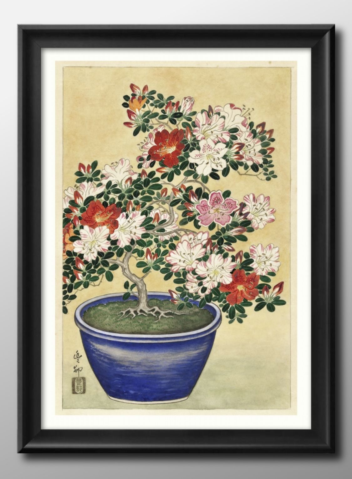 14973小原古邨 日本画 A3 サイズ ポスター アート おしゃれ 絵画