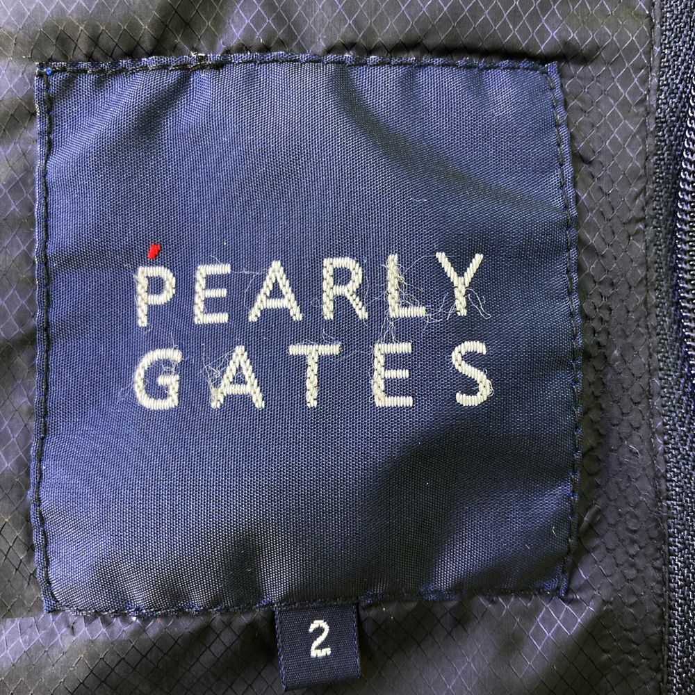 サイズ：2 PEARLY GATES パーリーゲイツ 2WAYダウンジャケット