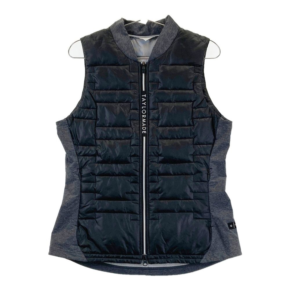サイズ：O TAYLOR MADE テーラーメイド 裏地ボア 中綿ベスト ブラック