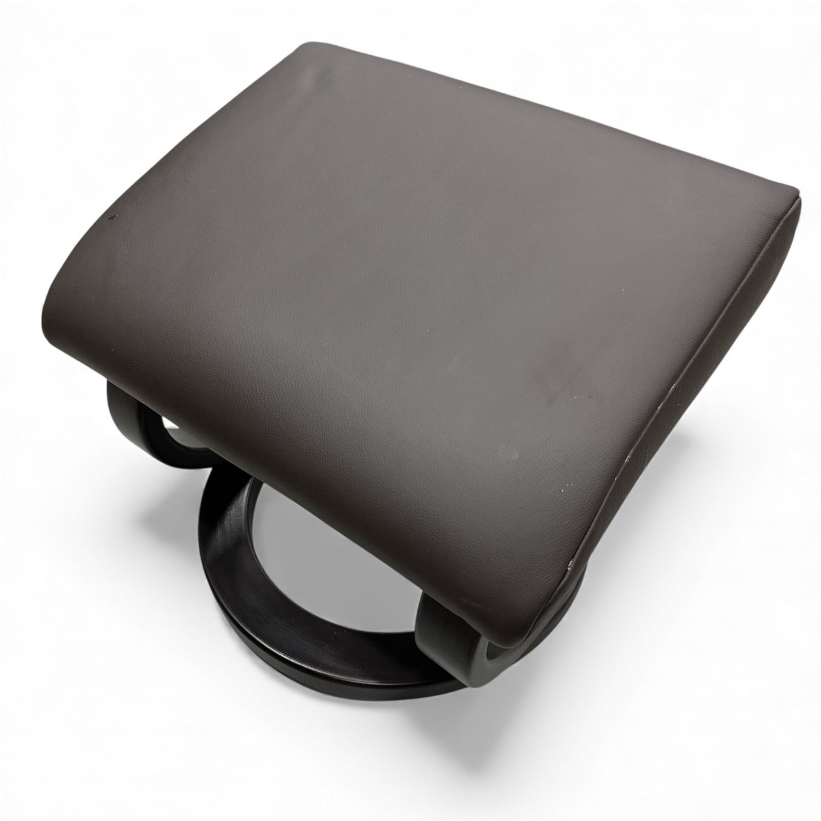 【himolla ヒモラ】ZEROSTRESS オットマン 本革 ブラウン ▪️【超美品】Himolla ヒモラ ゼロストレスチェア 本革リクライナー