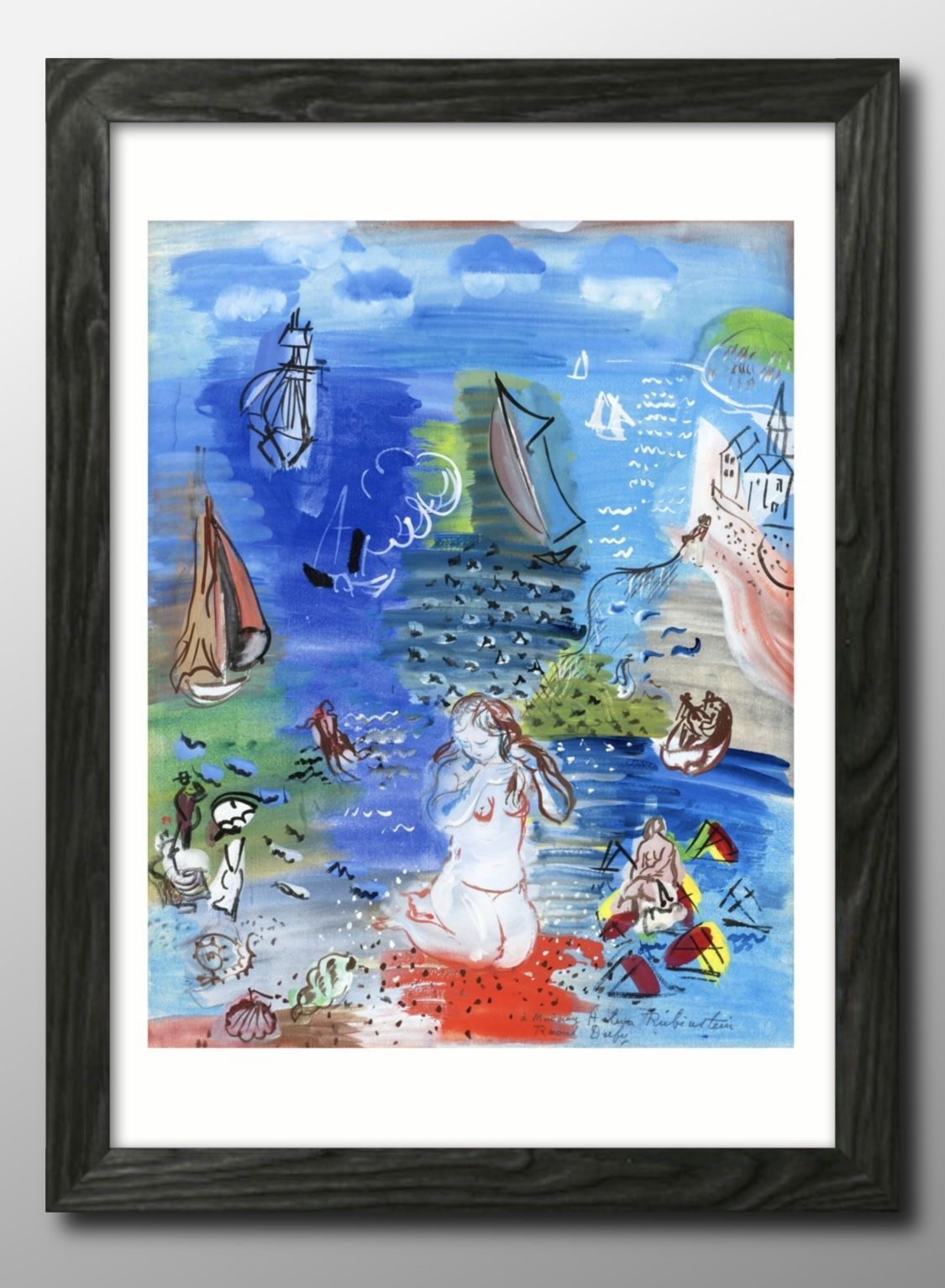 15663ラウル デュフィ A3 サイズ ポスター アート おしゃれ 絵画