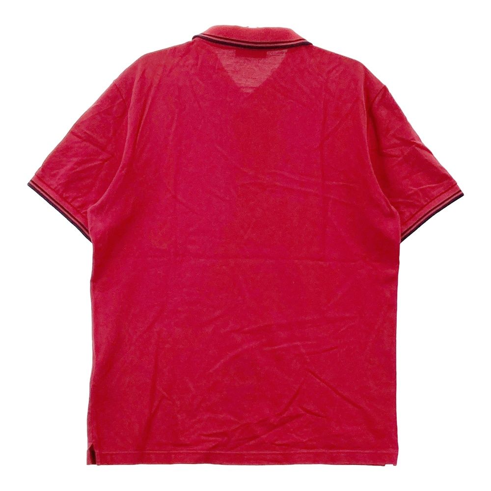 PRADA プラダ 半袖ポロシャツ レッド系 XL [240101501264] メンズ