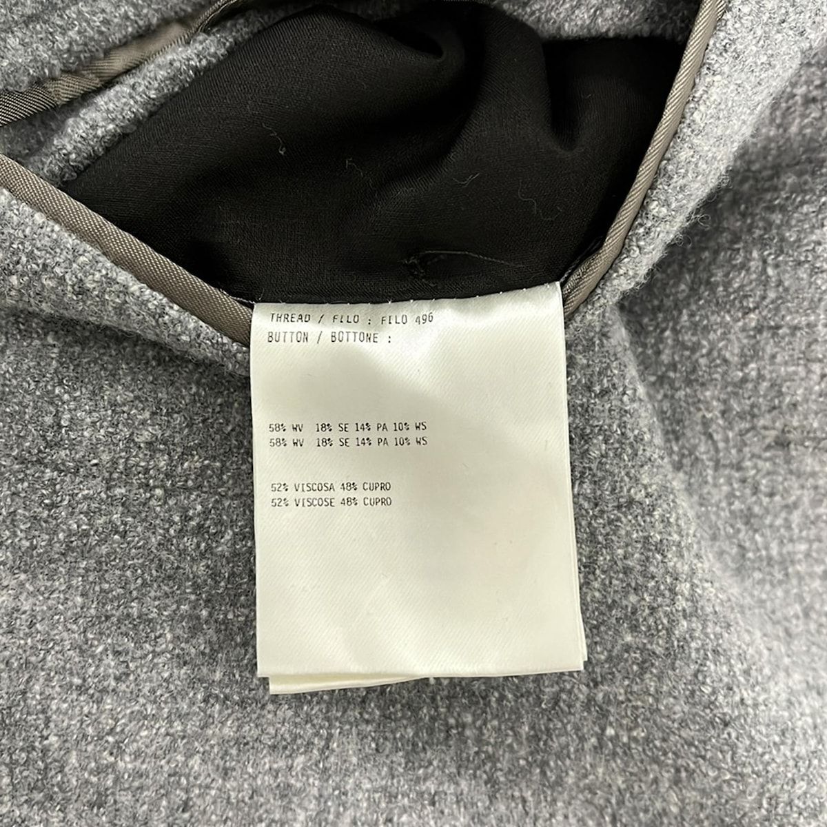 lardini(ラルディーニ) ジャケット サイズ50 メンズ美品 - グレー 長袖