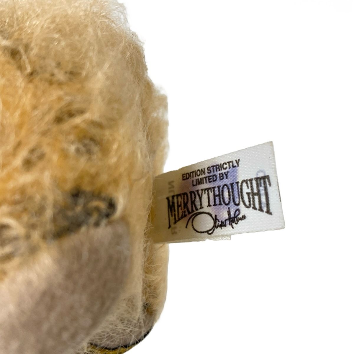MERRY THOUGHT(メリーソート) ぬいぐるみ美品 - ライトブラウン×黒