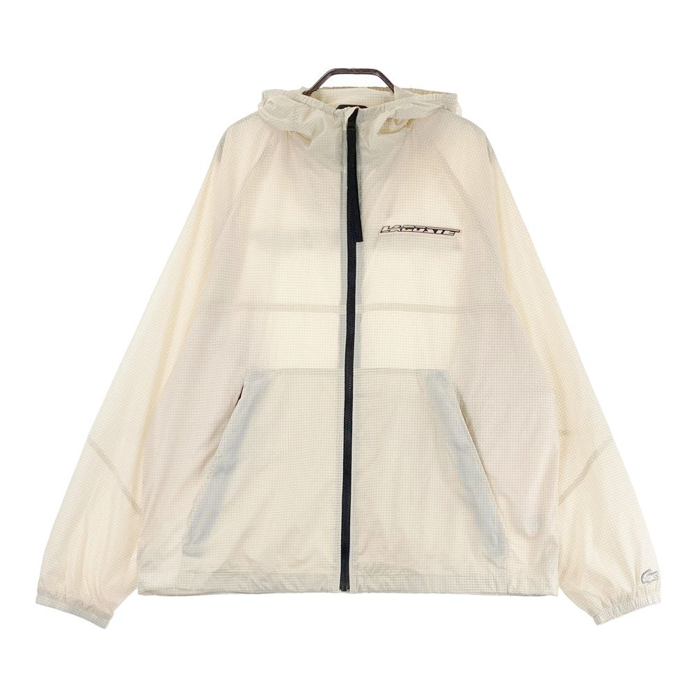 Lacoste ベージュ ジップアップジャケット ラコステ LACOSTE ジップ