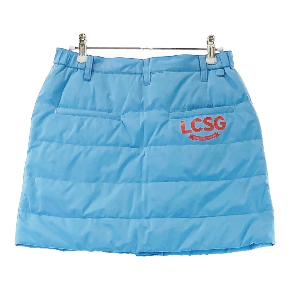 サイズ：7 LE COQ GOLF ルコックゴルフ ダウンスカート ブルー系