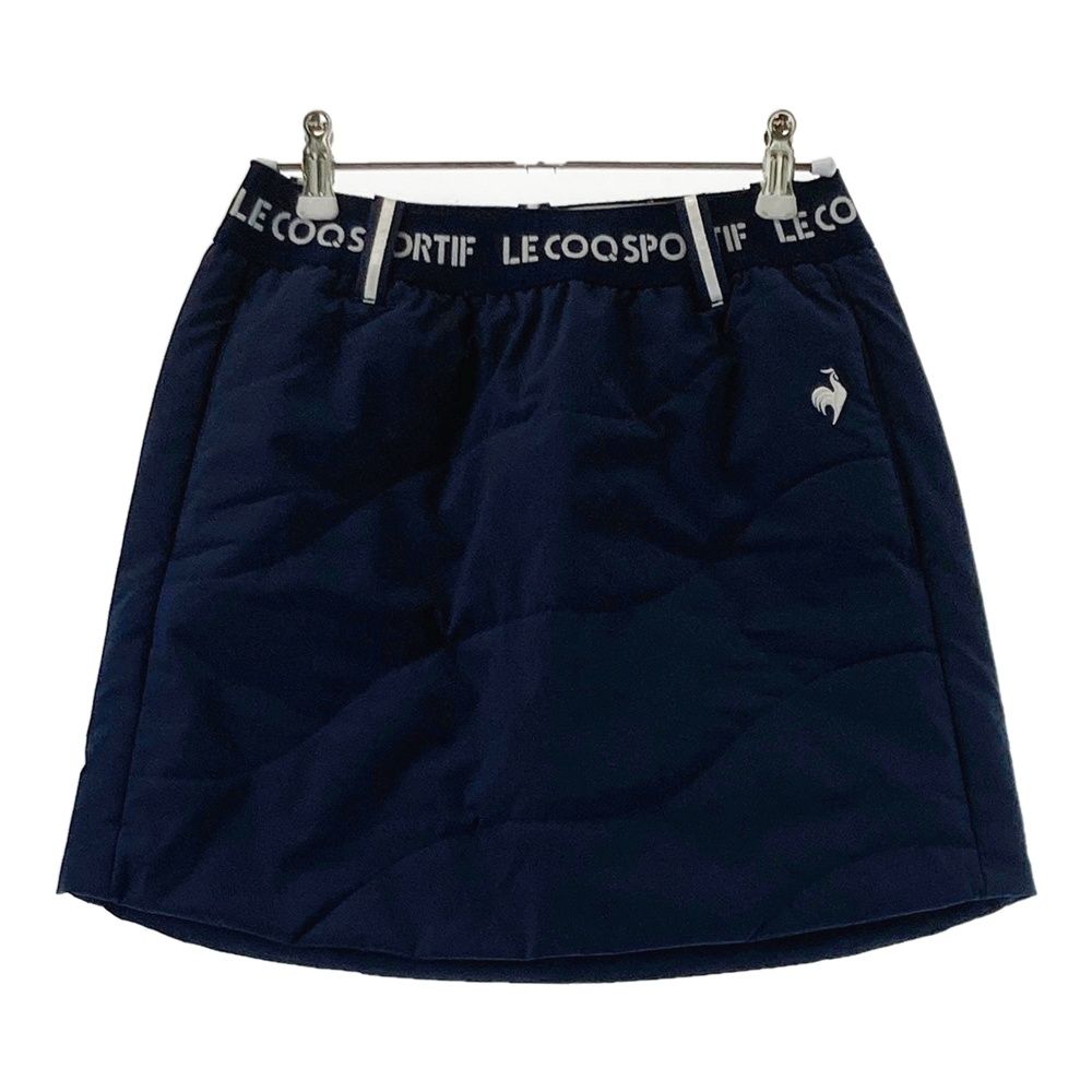 サイズ：M LE COQ GOLF ルコックゴルフ 中綿スカート ネイビー系