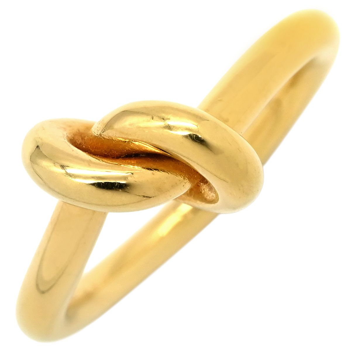 セリーヌ CELINE リング 指輪 ノットリング GP イエローゴールド #54