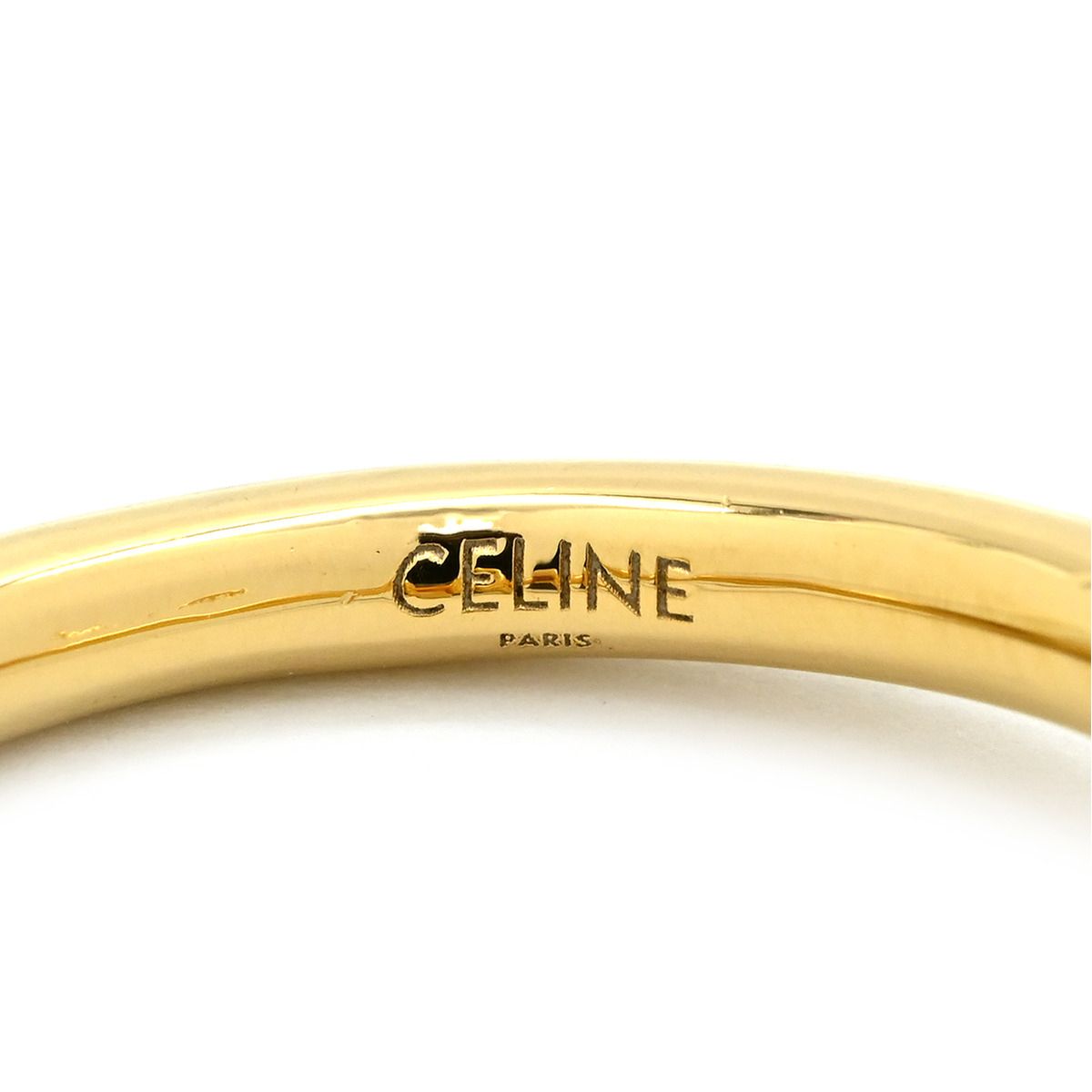 セリーヌ CELINE リング 指輪 ノットリング GP イエローゴールド #54