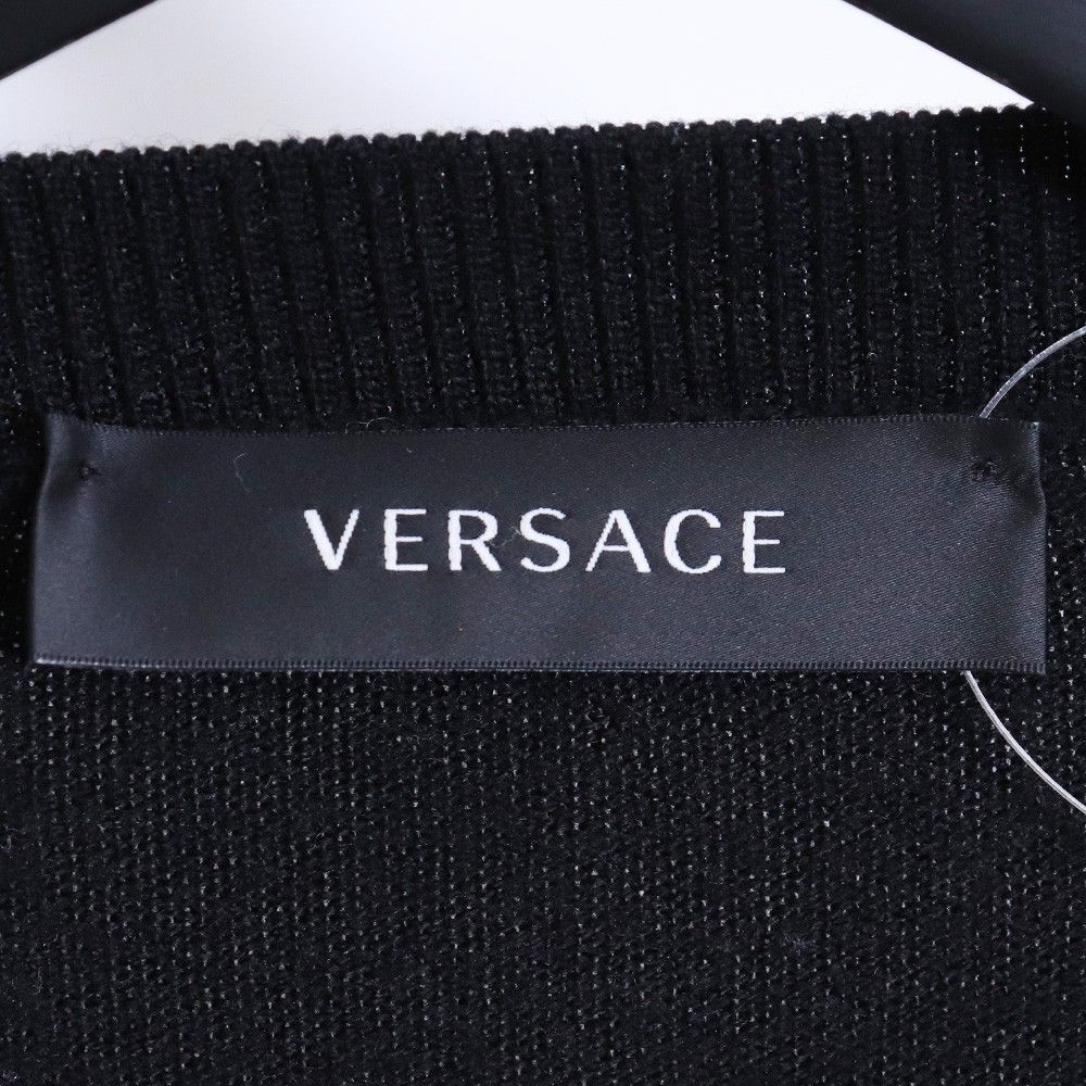 VERSACE メデューサプルオーバーニット サイズ52 ブラック - メルカリ