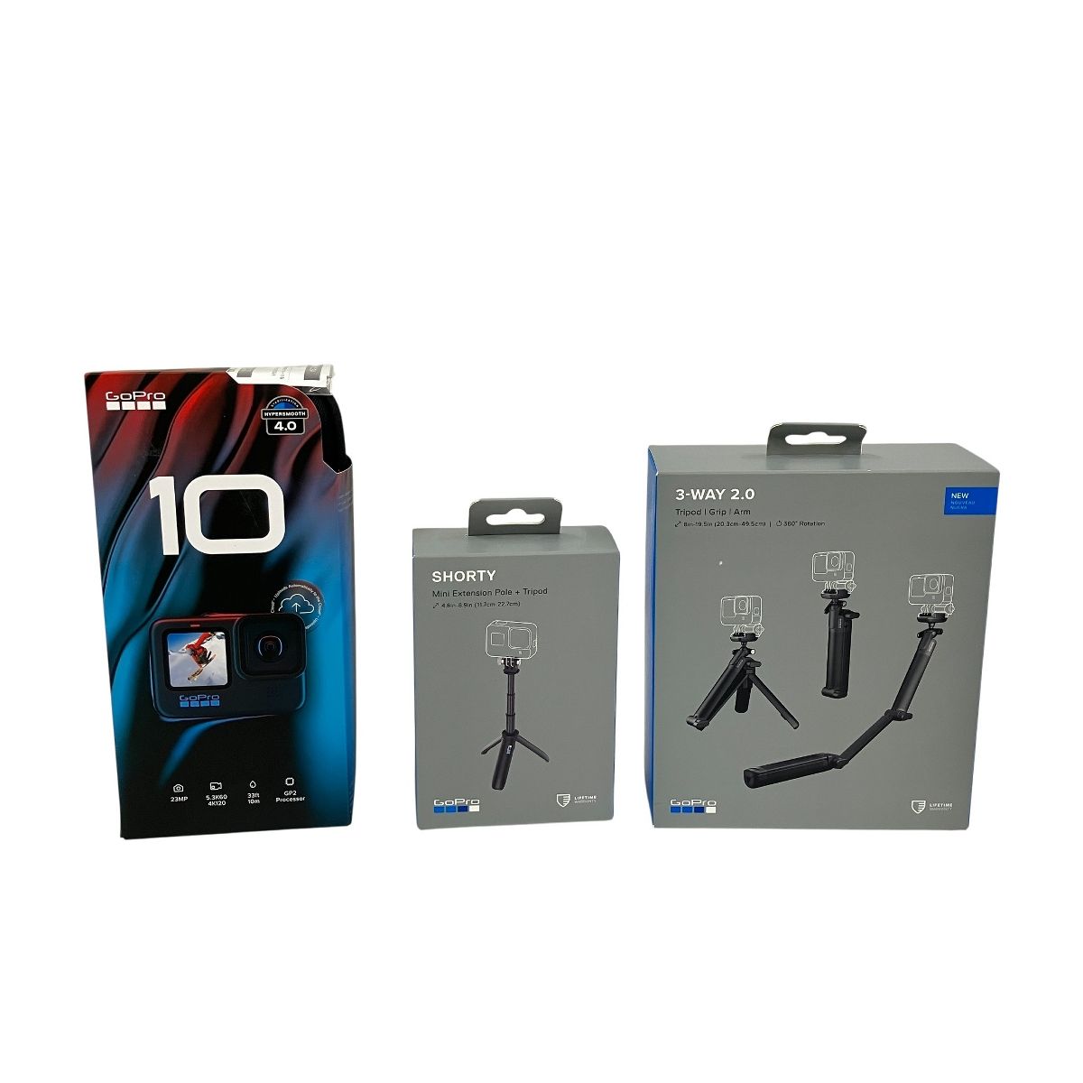 GoPRO CHDHX-101-FW HERO 10 アクセサリ付 AFTTM-001 AFTTM-002