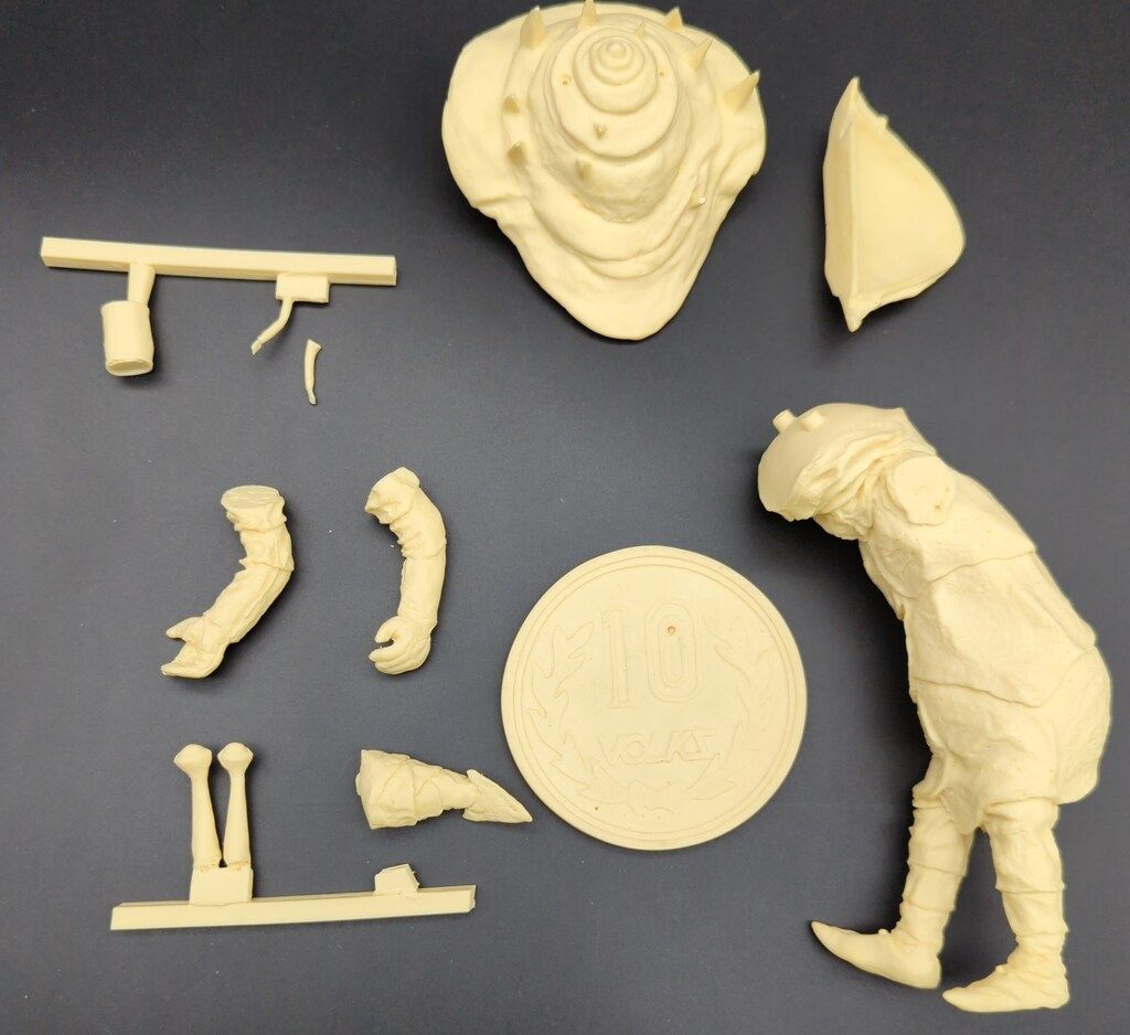 ボークス/VOLKS JrウルトラQスペシャル/オリエントヒーロー 原型 圓句