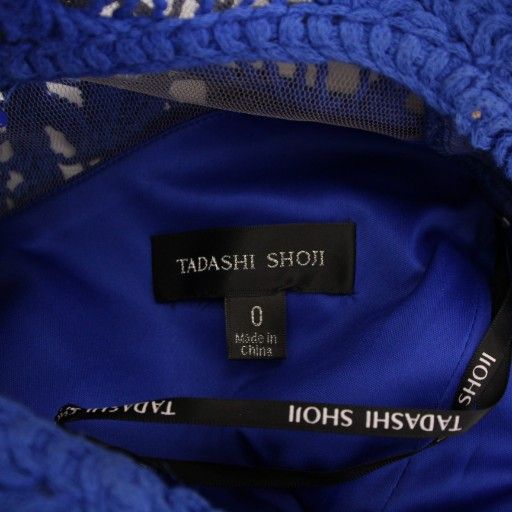 タダシショージ TADASHI SHOJI タイトワンピース ひざ丈 長袖 クルー