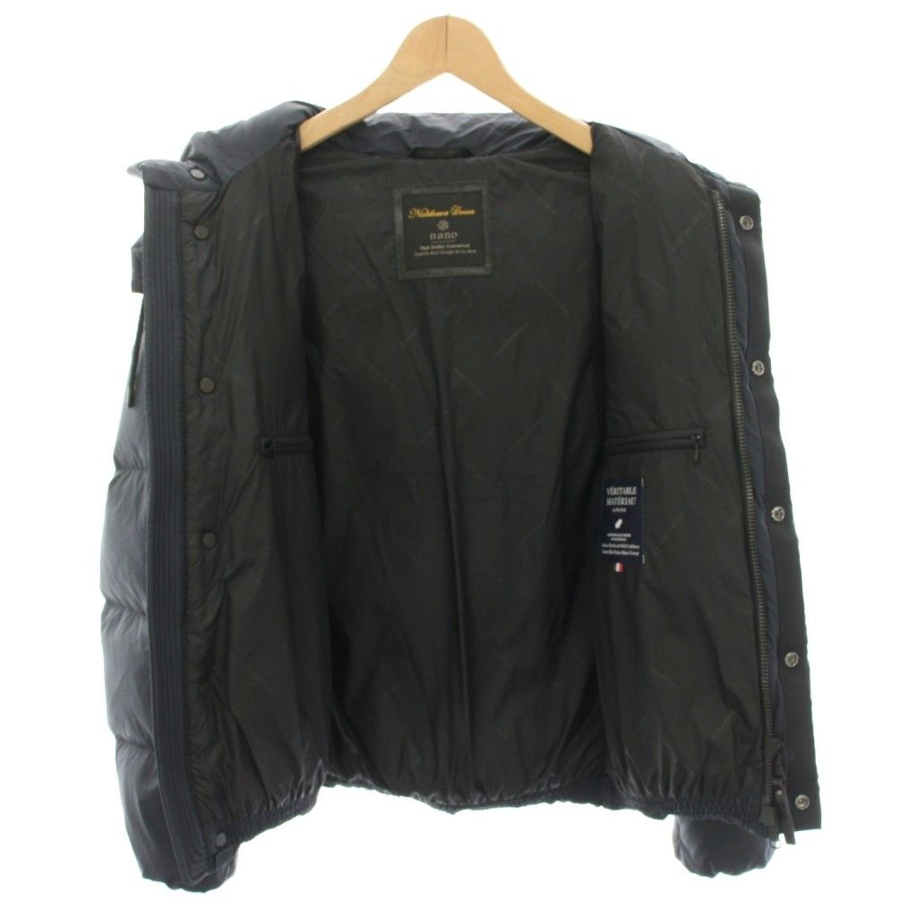 ナノユニバース nano universe 西川ダウン ナイロンG2ジャケット