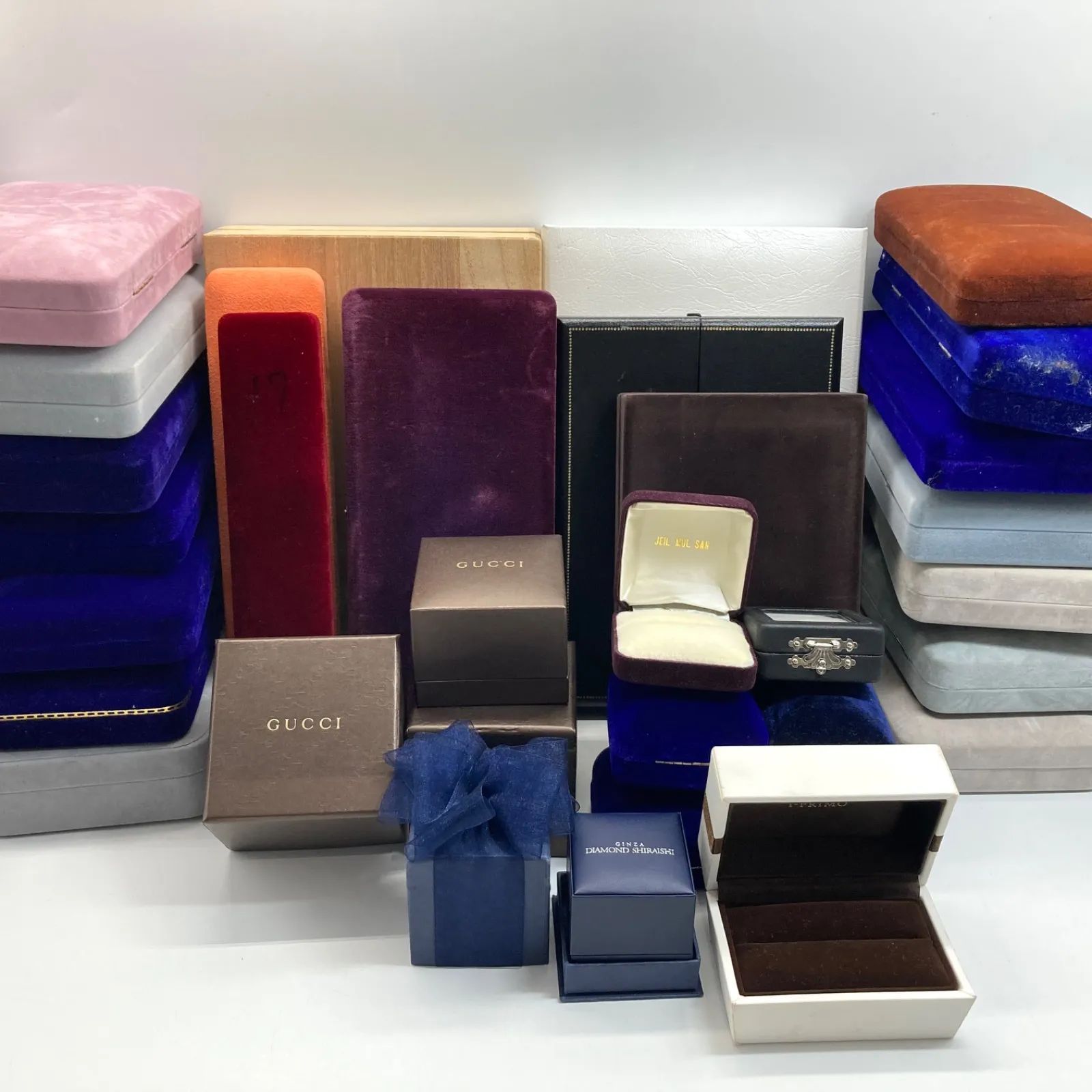 真珠の空箱セット 割引 TASAKI 空箱 まとめ売り 指輪 真珠 パール