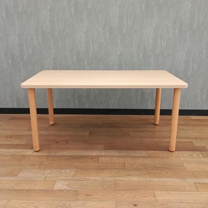 オカムラ 会議用テーブル 天板ナチュラル 脚部オーク ミーティングテーブル 会議テーブル オフィス デスク 机 つくえ 工具なし