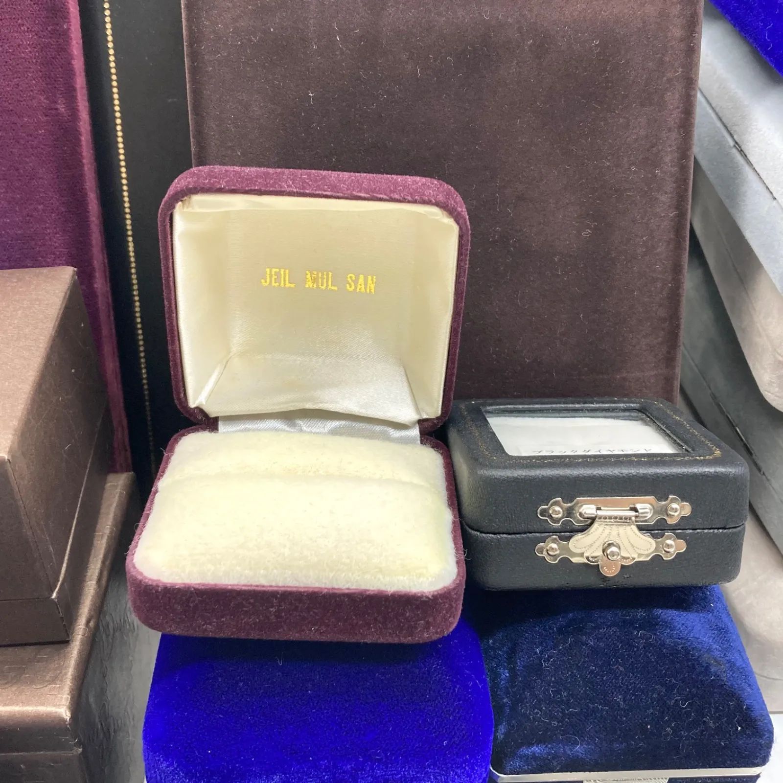 ジュエリーボックス30個まとめ】 指輪 リング ネックレス 時計 真珠 空 