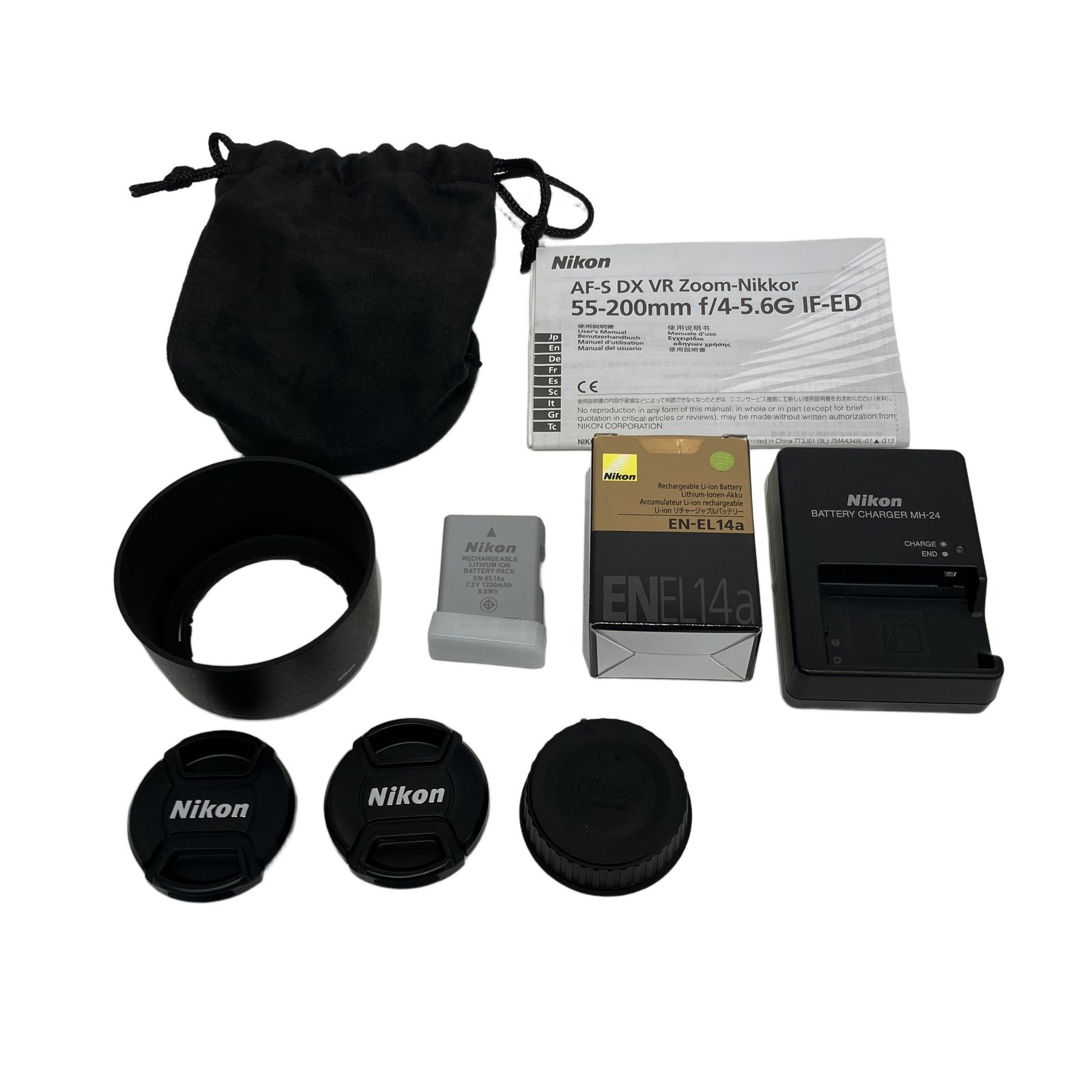 Nikon D3200 キット18-55mm ジャンク Nikon ニコン D3200 NiKKOR 18-55mm 1:3.5-5.6G / 55-200mm 1:4-5.6G