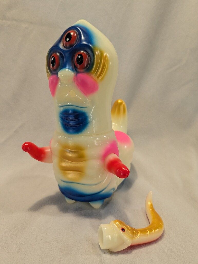 東京ラブミー堂　槌鋸　ソフビ 東京ラブミー堂 槌鋸(つちのこ) 蓄光成型 TTF2023 見世物小屋限定