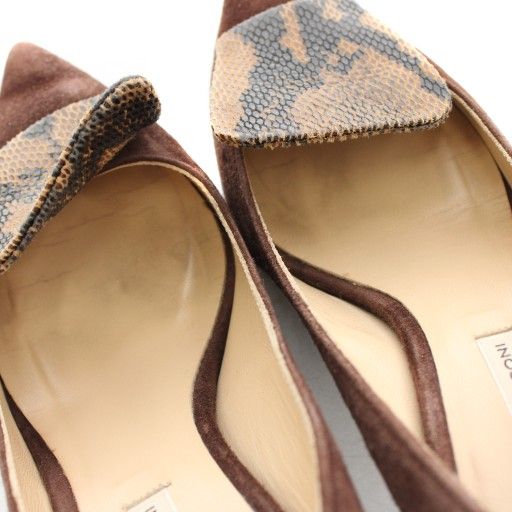 ファビオルスコーニ FABIO RUSCONI パンプス ポインテッドトゥ ヒール