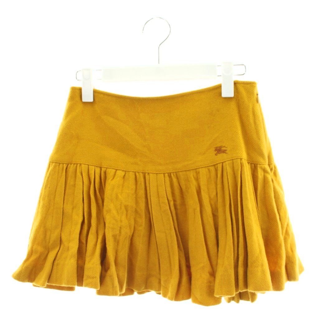 バーバリーブルーレーベル BURBERRY BLUE LABEL フレアスカート ミニ丈