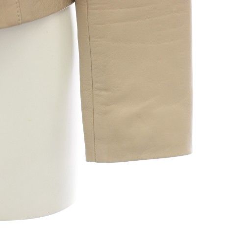 アナイ ANAYI ライダースジャケット シングル ラムレザージャケット