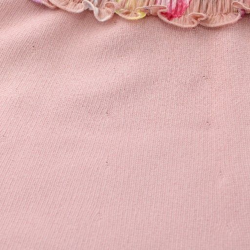 ブルマリン Blumarine ワンピース 絹 シルク 38 ピンク マルチカラー