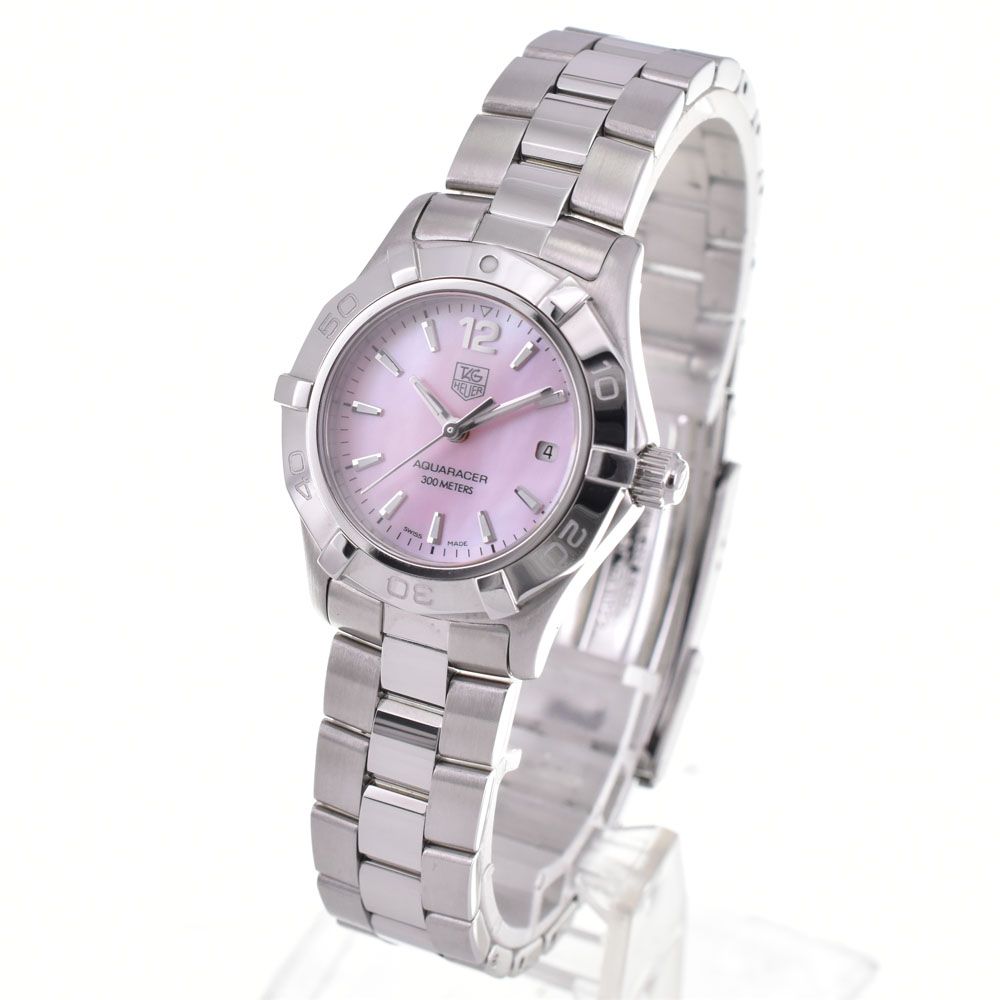 タグホイヤー TAG HEUER WAF 1418.BA 0812 アクアレーサー デイト クォーツ レディース 内箱 保証書付き B 144392