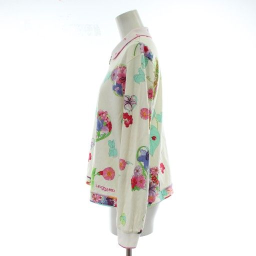 レオナールスポーツ LEONARD SPORT 長袖 カットソー ハーフジップ 44