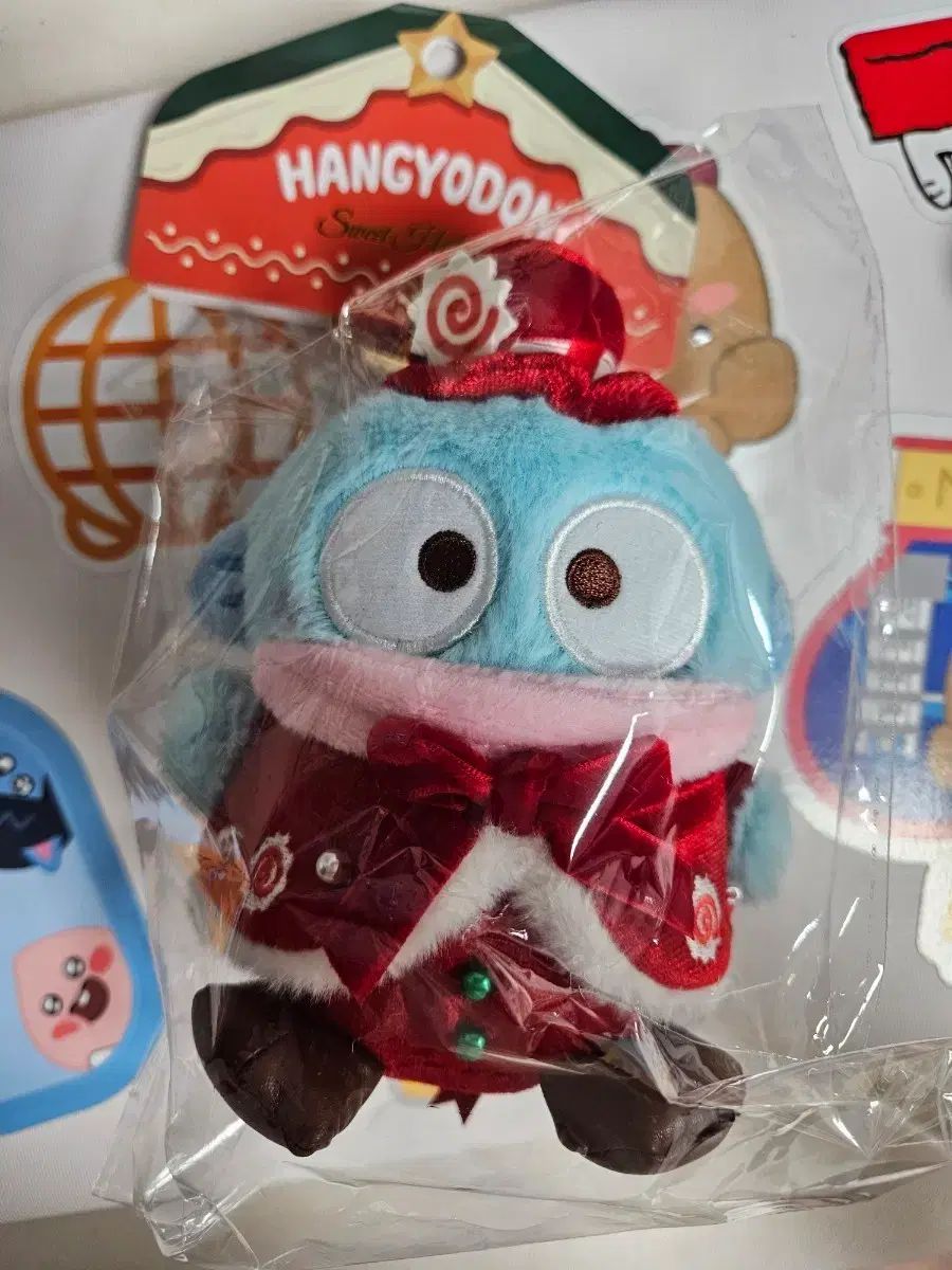 サンリオ ポップアップ ハンギョドン クリスマス ぬいぐるみ 新品