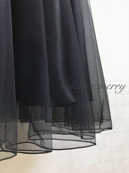 2点セット 新品 社交ダンス 黒 ベルト付き 節約 メッシュ パーティ