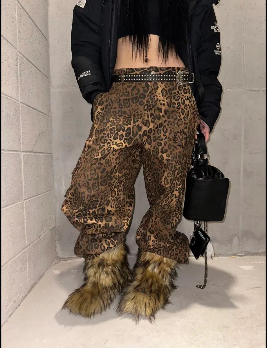 THE MYSTERIOUS HOTEL ザ ミステリアス ホテル ヒョウ柄 レオパード カーゴ パンツ