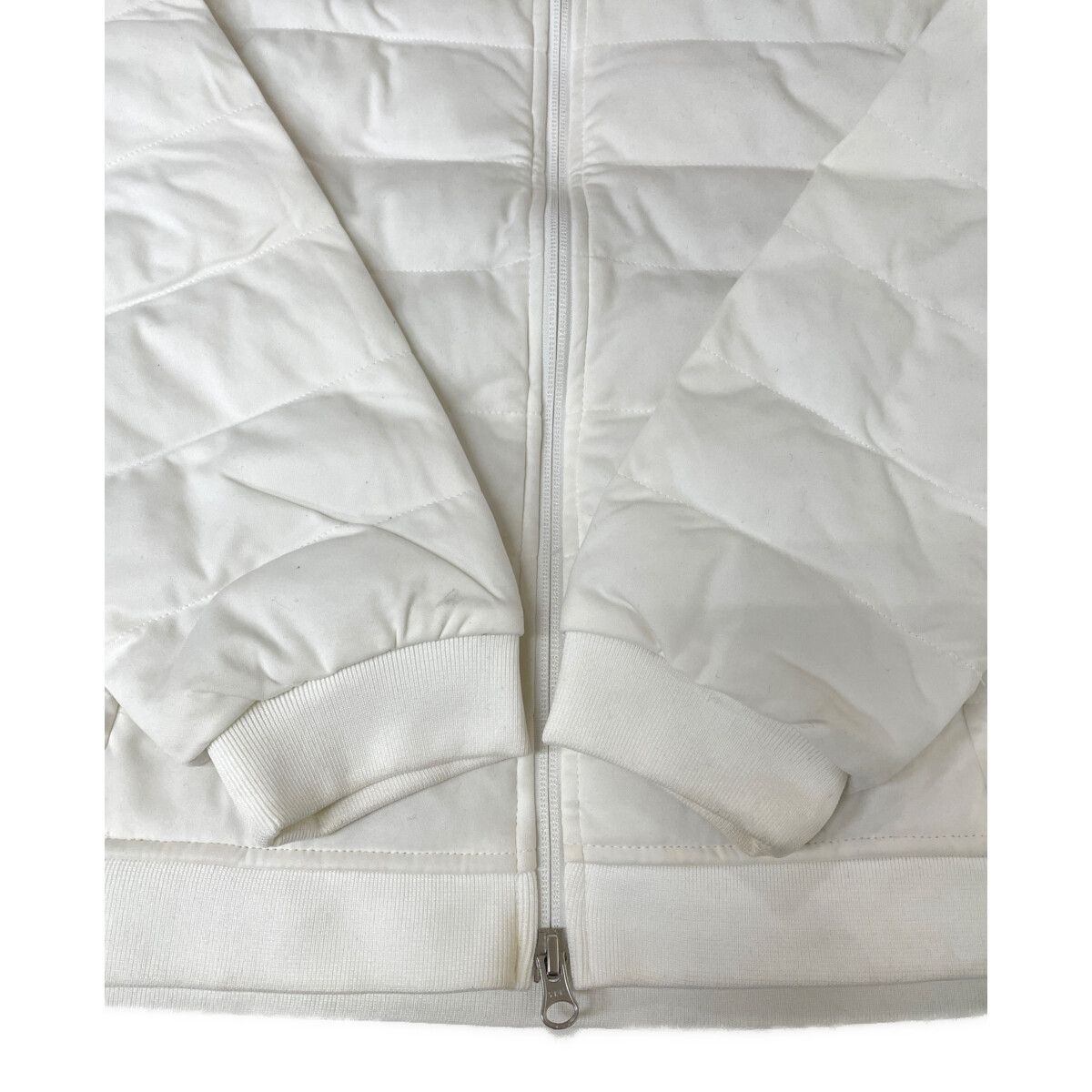 中古 レディース ピン PING セットアップ M L 白 ホワイト 訳あり上下