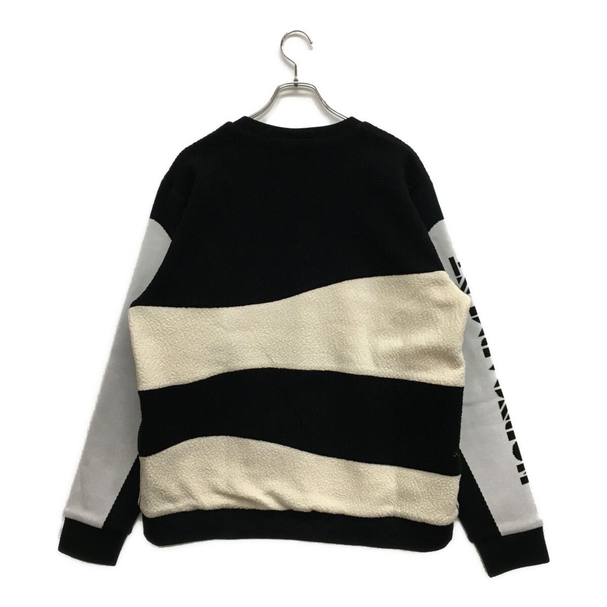 中古 メンズ ホーンガーメント HORN GARMENT ニット 50(LL) 黒×白