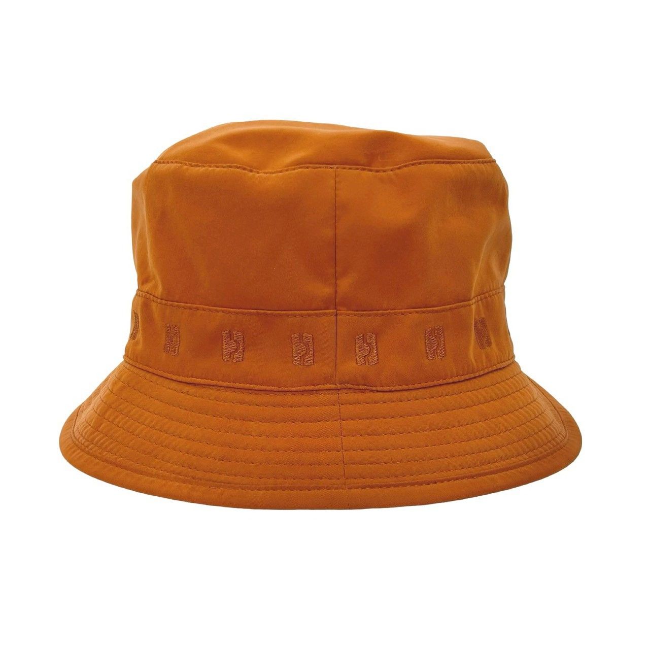 極 美品 希少品 HERMES エルメス バケットハット 刺繡 ポリエステル