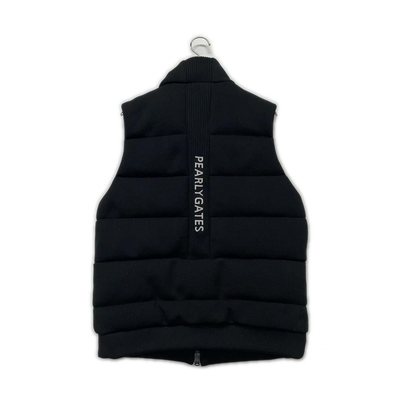 PEARLY GATES ダウンベスト 黒 サイズ4 中古 メンズ パーリーゲイツ PEARLY GATES ダウンベスト 5(L) 黒 PG