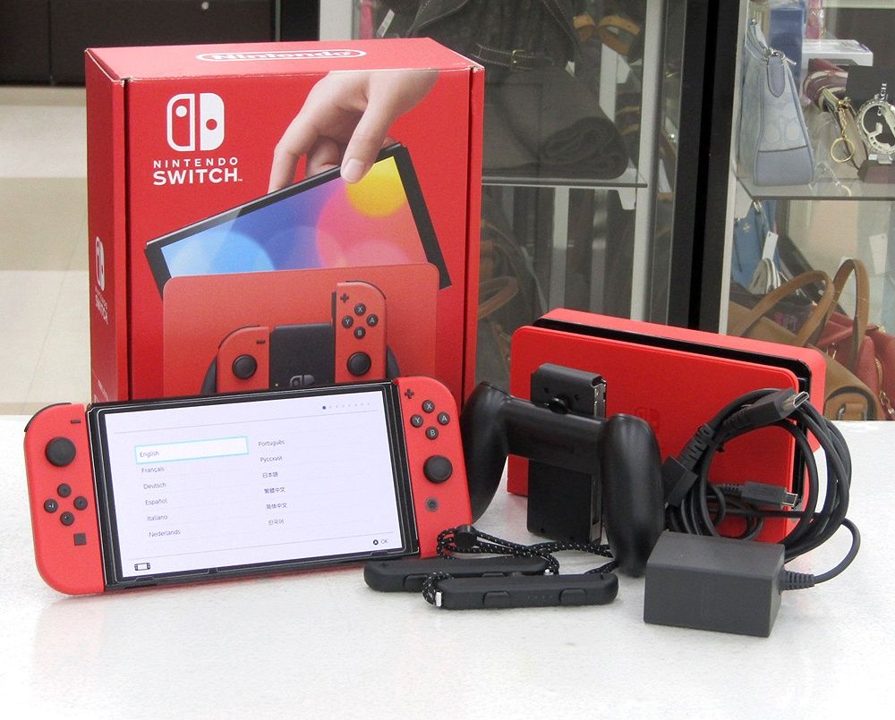 任天堂スイッチ Nintendo Switch 有機ELモデル マリオレッド HEG S RAAAA 本体