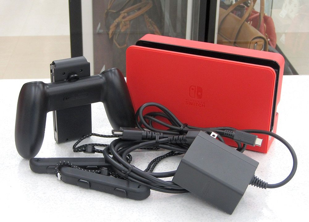  任天堂スイッチ Nintendo Switch 有機ELモデル マリオレッド HEG-S-RAAAA 本体 本体(Nintendo Switch) Nintendo Switch