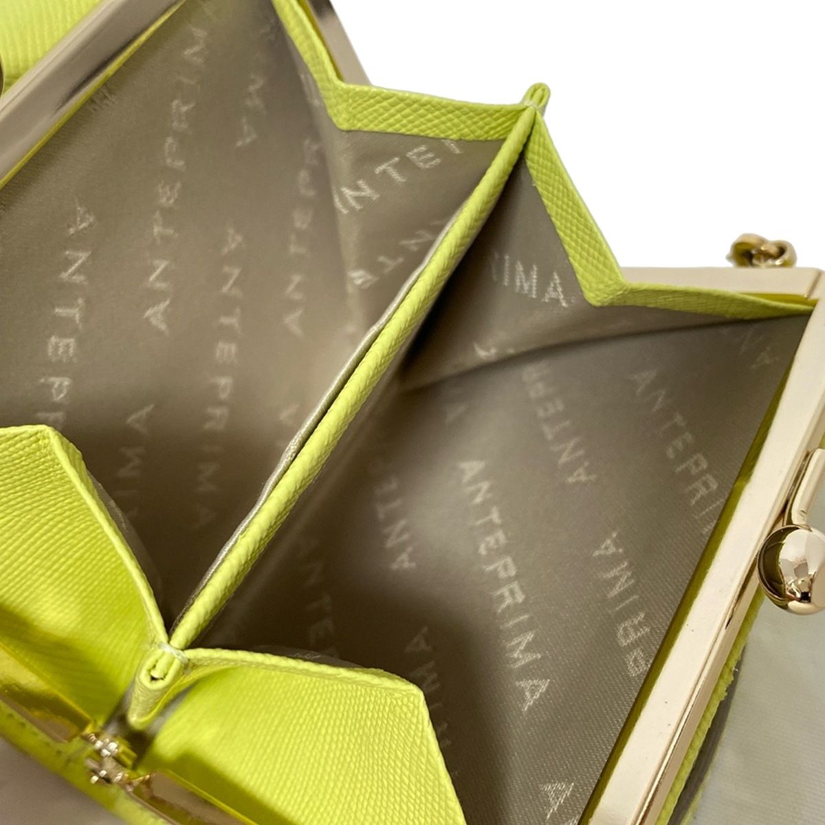 ANTEPRIMA イエロー 三つ折り財布 ANTEPRIMA(アンテプリマ) 3つ折り