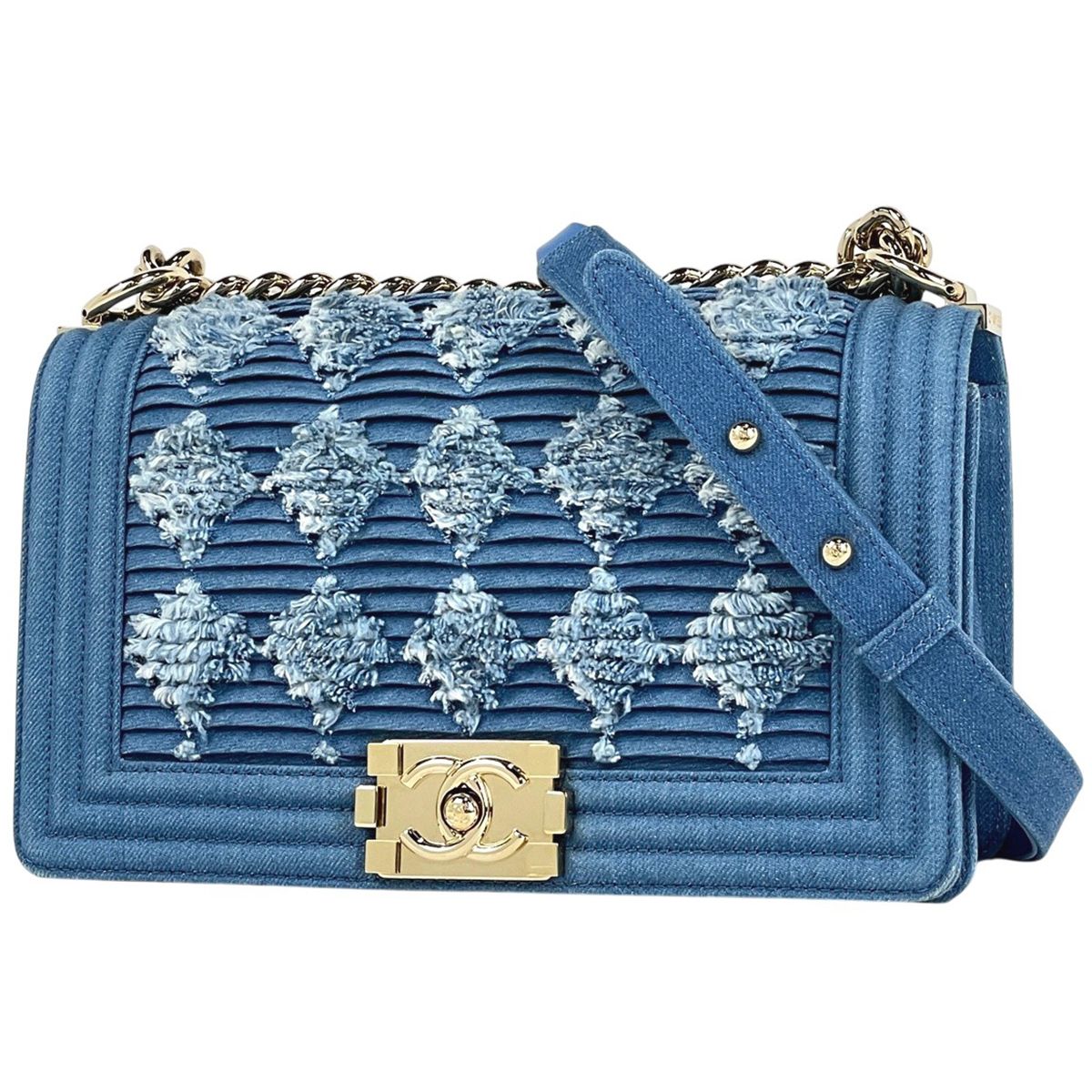 シャネル CHANEL ボーイシャネル チェーン ショルダーバッグ ココ